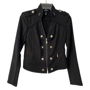 White House Black Market Jacket Military